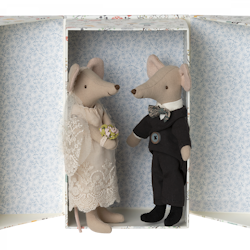 Maileg- Wedding mice couple in box/ möss