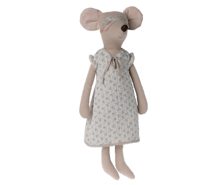 Maileg- Maxi mouse, Nightgown/ möss