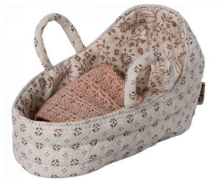 Maileg- Carrycot, Baby mouse/ tillbehör