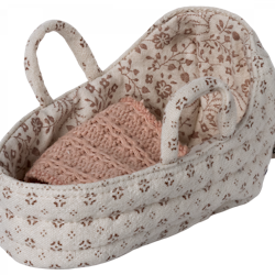 Maileg- Carrycot, Baby mouse/ tillbehör