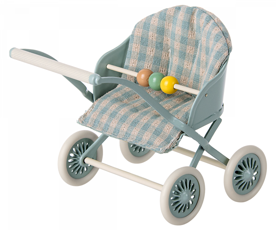 Maileg- Stroller, Baby mice/ tillbehör