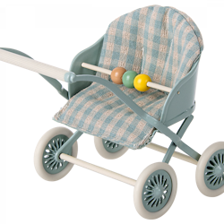 Maileg- Stroller, Baby mice/ tillbehör