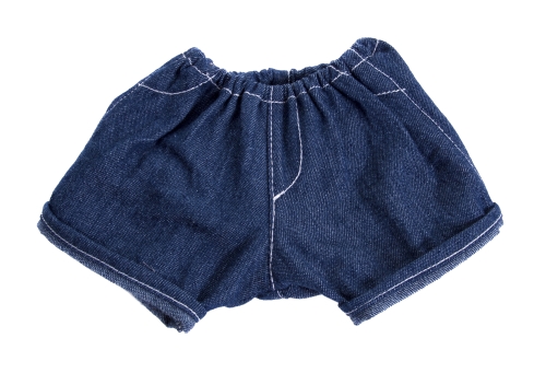 Rubens barn- Jeans shorts/tillbehör