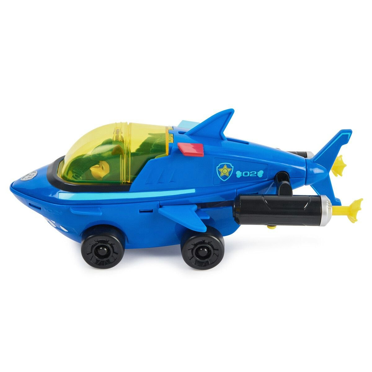 Paw Patrol- Aqua Themed Vehicles - Chase/motorfordon