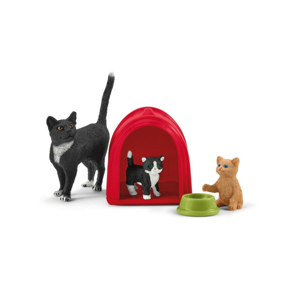 Schleich- Playtime for Cute Cats/djur