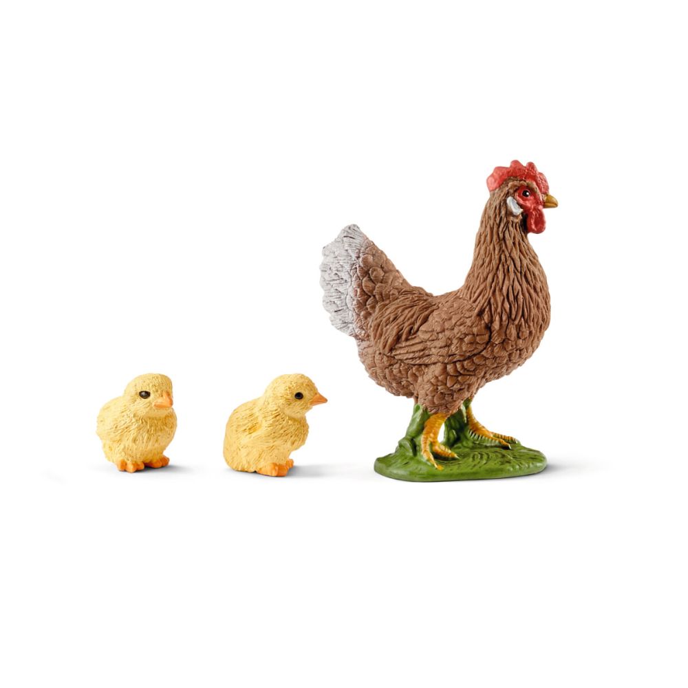 Schleich- Chicken coop/djur