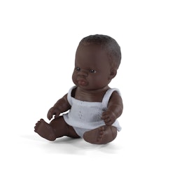 Miniland Baby Docka Bob ( Doll African Boy 21 cm )