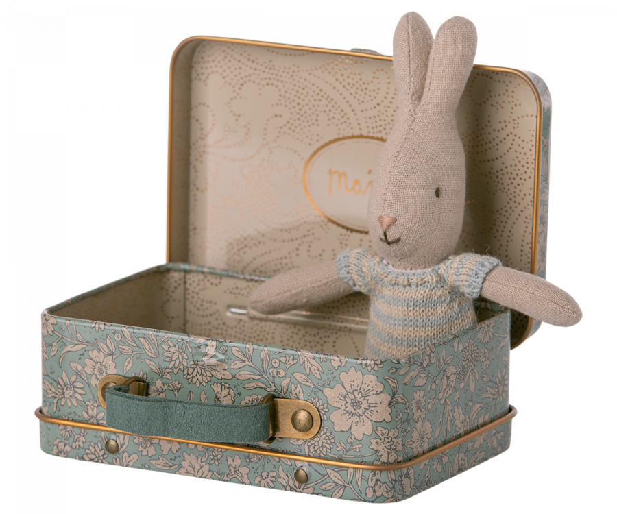 Maileg- suitcase, Micro 3 ass./ Rabbit