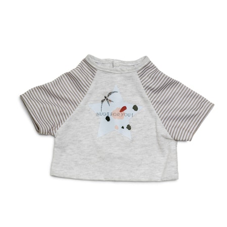 SKRÅLLAN DOCKKLÄDER T-SHIRT 45 CM