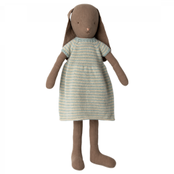 Maileg- Brow Knitted dress size/ Bunny