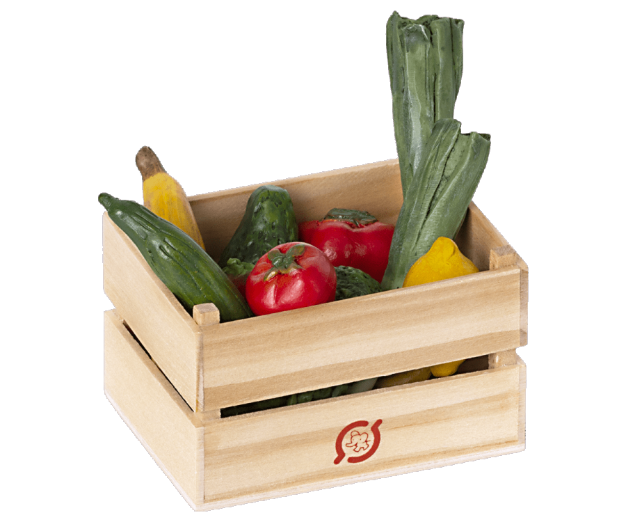Maileg-Miniature veggies and fruits/ tillbehör