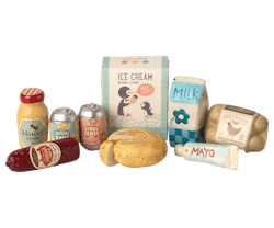 Maileg- Miniature grocery box/ tillbehör