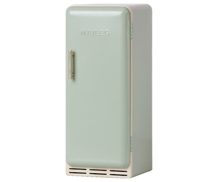 Maileg- Miniature fridge, Mint/ tillbehör