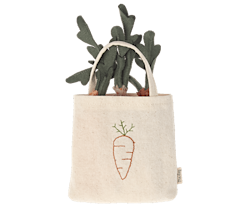 Maileg- Carrots in shopping bag, Mini / tillbehör