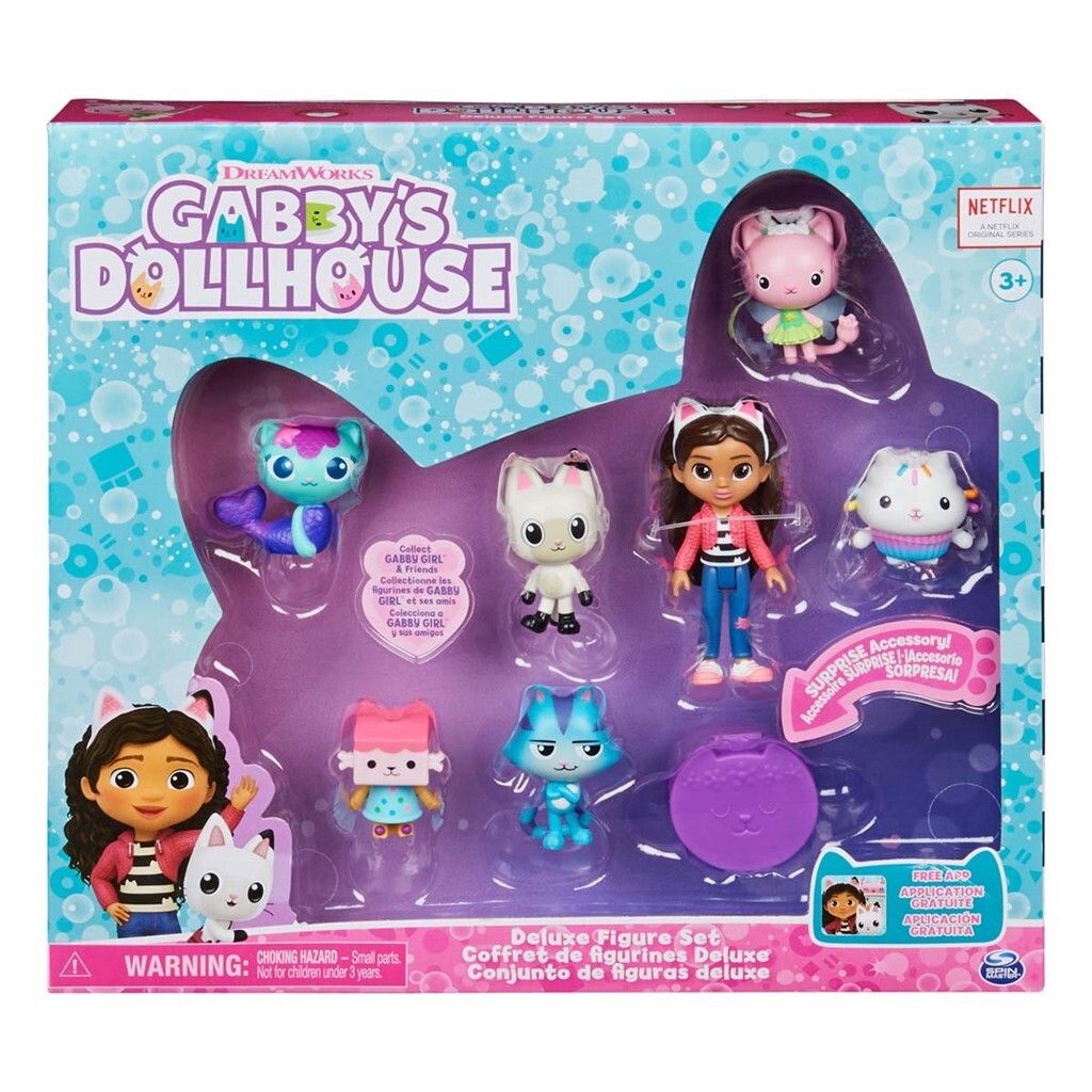 Gabby’s Dollhouse Figurer till dockhuset Gabby's Dollhouse Deluxe Figure Set