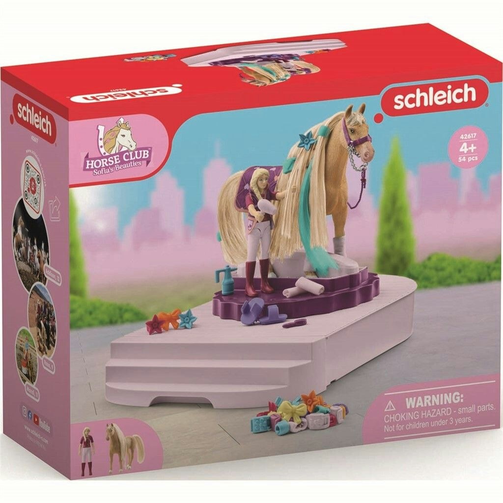Schleich® HORSE CLUB Sofia’s Beauties-  Grooming Station/ ryktningsstationen