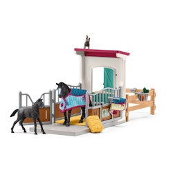 Schleich- Horse Box with Mare and Foal/ hästbox