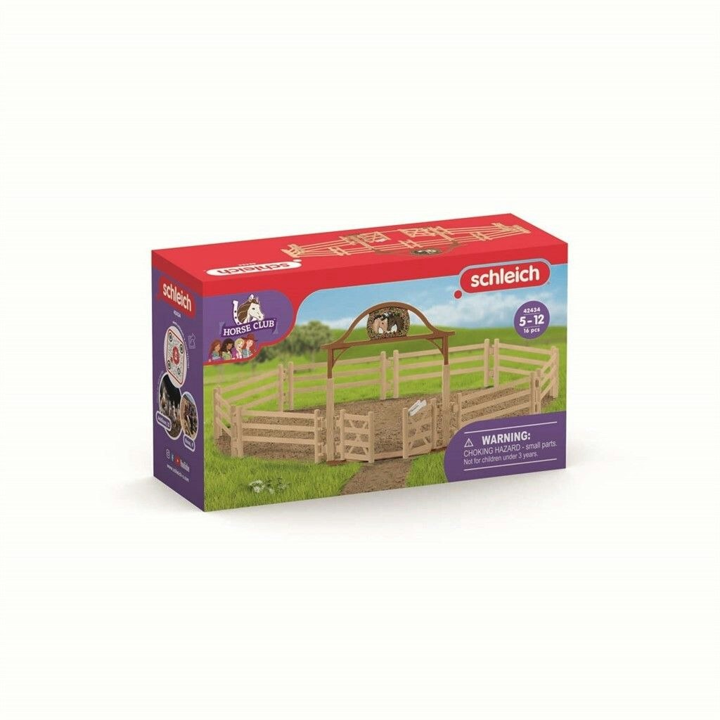 Schleich- Horse Club Paddock with entry gate/