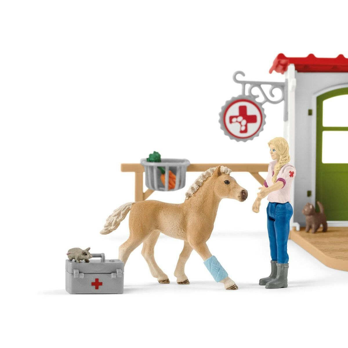 Schleich Farm World Veterinarian Practice with Pets/ veterinärpraktik