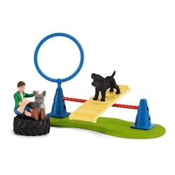 Schleich Farm World Puppy Agility Training/ Veterinär