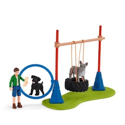 Schleich Farm World Puppy Agility Training/ Veterinär