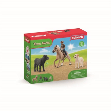 Schleich Farm World Western Riding Adventures / westernridning