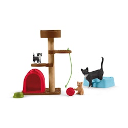 Schleich Farm World Playtime for Cute Cats / leksetet