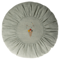 Maileg- Cushion,Round Mint/ kudde