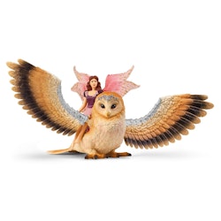 Schleich Fairy in Flight on Glam Owl V2 / den glittrande ugglan