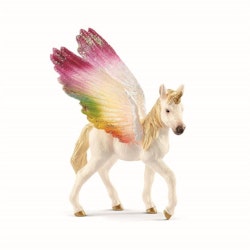 Schleich Winged rainbow unicorn, foal / Bevingad regnbågsenhörning Pegasus-fölet