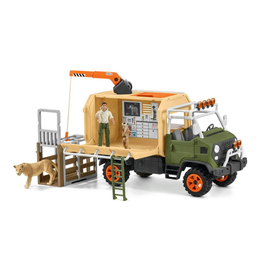 Schleich Animal Rescue Large Truck / lastbil