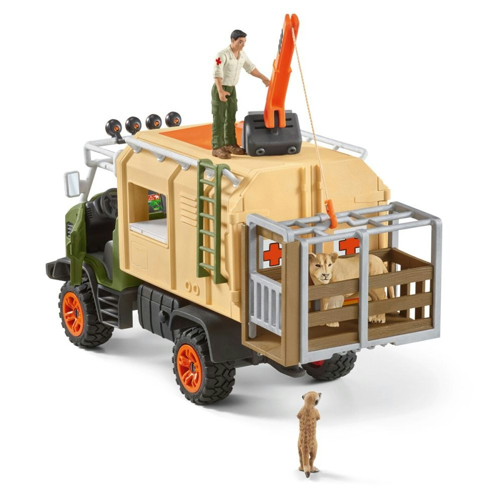 Schleich Animal Rescue Large Truck / lastbil