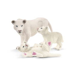 Schleich Wild Life Lion mother with cubs/ Lejonfamiljen
