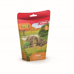 Schleich Wild Life Tortoise home/ Sköldpaddefamilj