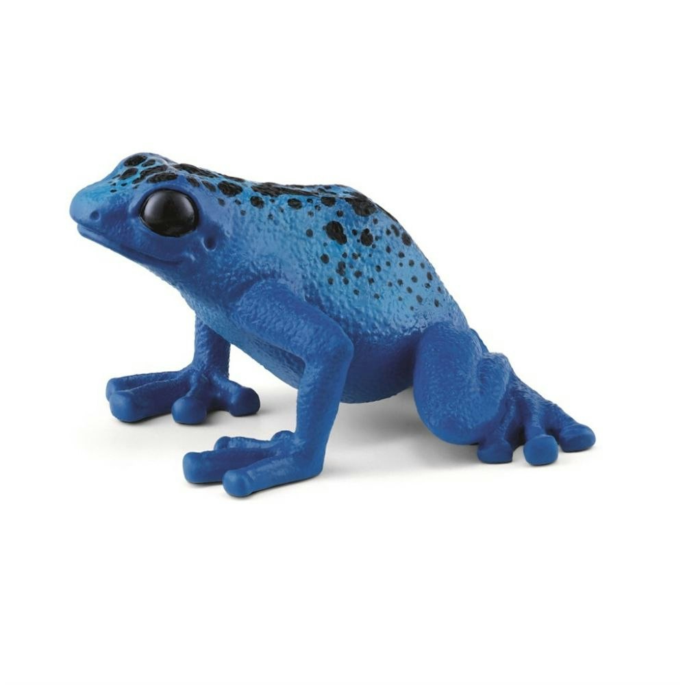 Schleich Wild Life Blue Poison Dart Frog/ azurblå pilgiftsgroda