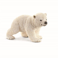 Schleich Wild Life Polar bear cub walking / Isbjörnsunge