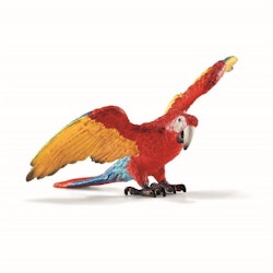 Schleich Wild Life Macaw / röd ara