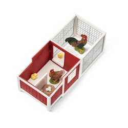 Schleich Farm World Chicken coop / Hönsgård