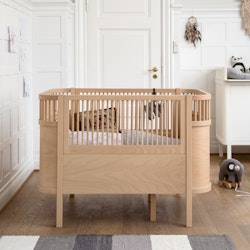 Sebra Barnsäng, Baby & Jr FSC™️Mix - Wooden Edition