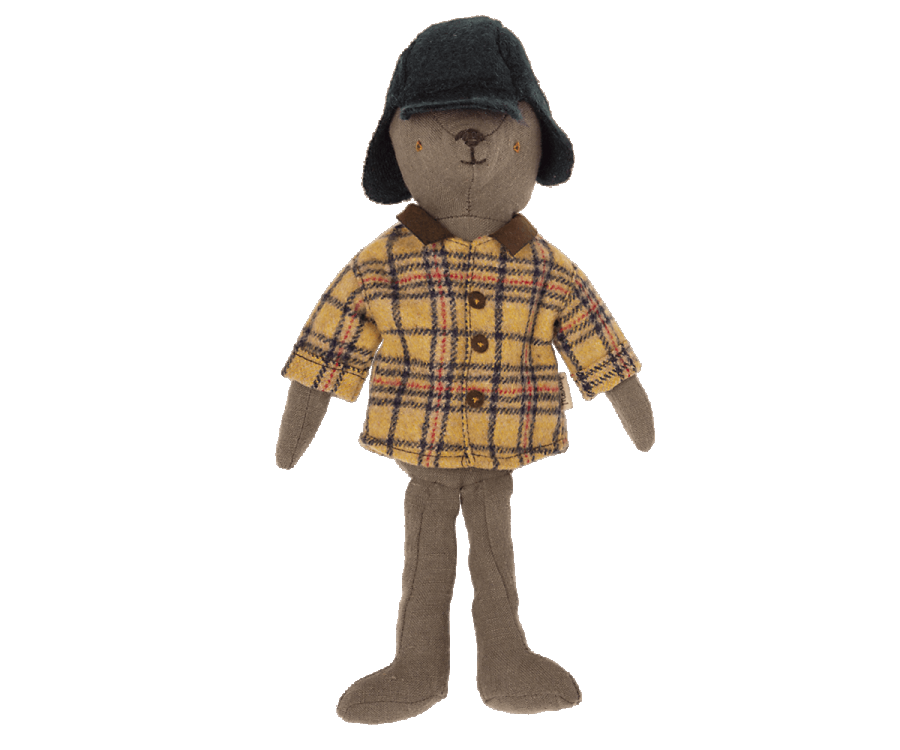 Maileg- Woodsman jacket and hat for Teddy dad/ tillbehör