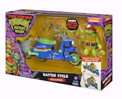 Teenage Mutant Ninja Turtles Mutant Mayhem - Battle Cycle with Raphael