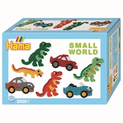 Hama Midi Gift box Small World Dino Cars 2000pcs