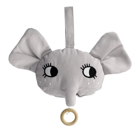Roommate- Music Mobile - Elephant / speldosa