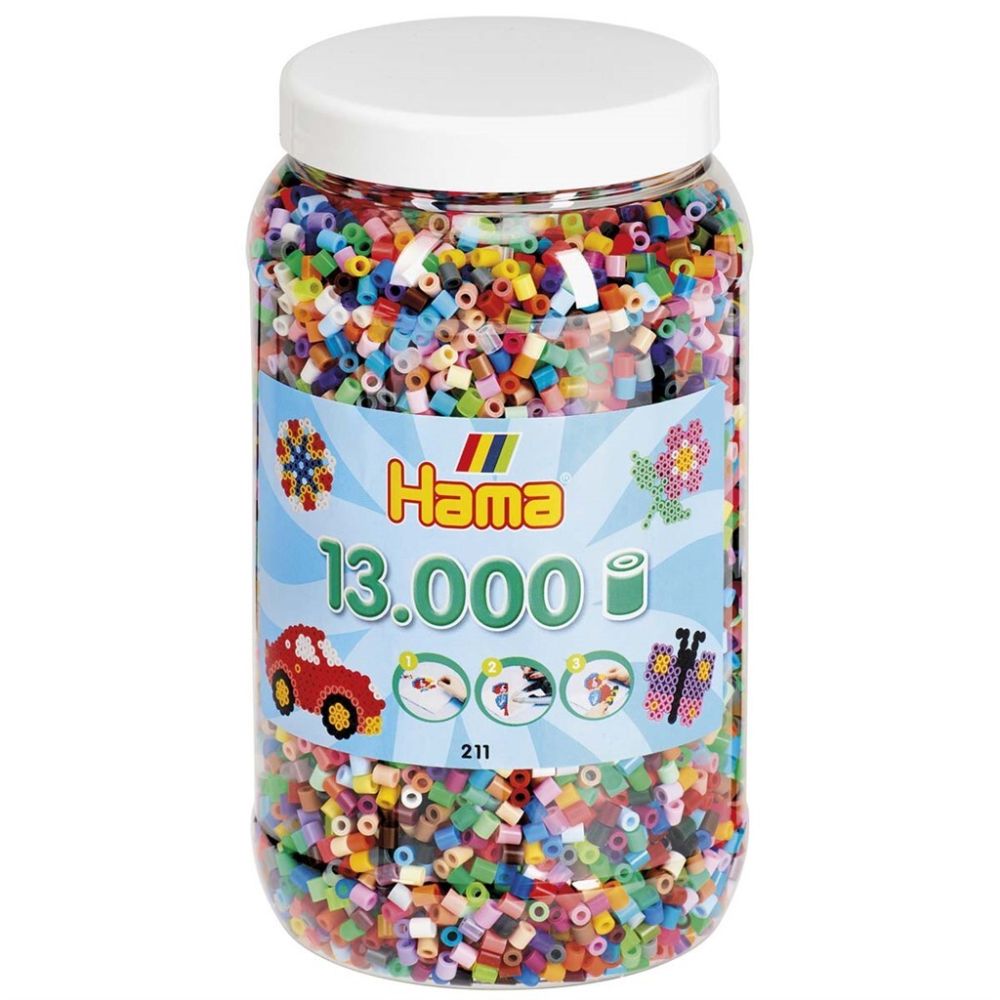Hama Midi Beads 13.000 pcs Mix 68