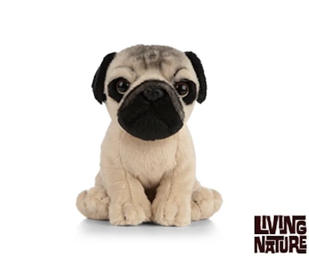 Living Nature- Pug Puppy/ gosedjur