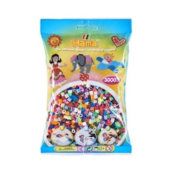 Hama Midi beads 3000 pcs. Mix 568