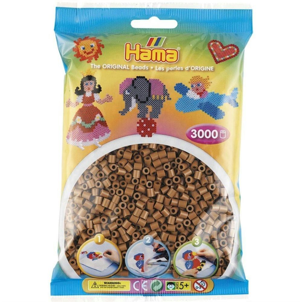 Hama Midi beads 3000 pcs. Nougat