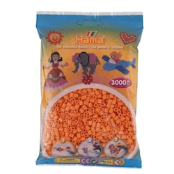 Hama Midi beads 3000 pcs. Apricot