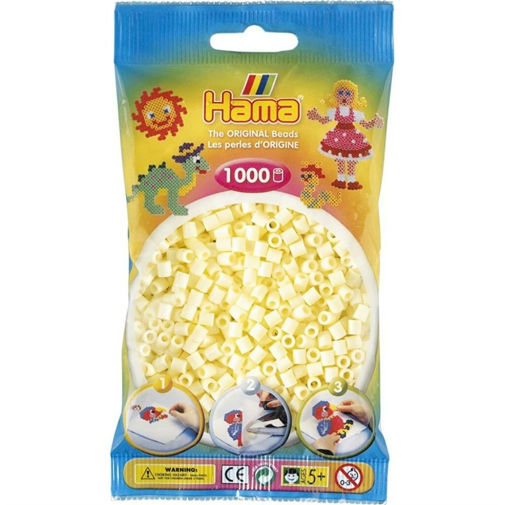 Hama Midi beads 1000 pcs. Cream