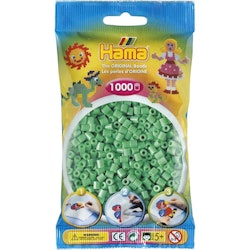 Hama Midi beads 1000 pcs. Light green